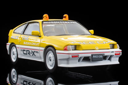 TLV 1/64 LV-N318b ホンダ バラードスポーツCR-X MUGEN CR-X PRO 鈴鹿サーキット ペースカー (黄/白)