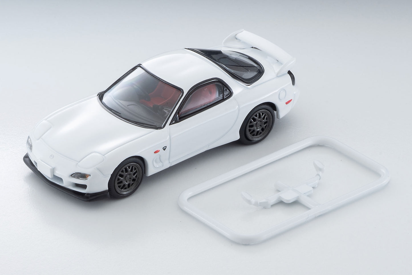 【2024年12月発売予定】 TLV 1/64 LV-N267e マツダ RX-7 スピリットR タイプA (白) 2002年式