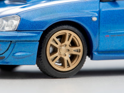 【2025年2月発売予定】 TLV 1/64 LV-N336a スバル インプレッサ WRX STi (青) 2003年式