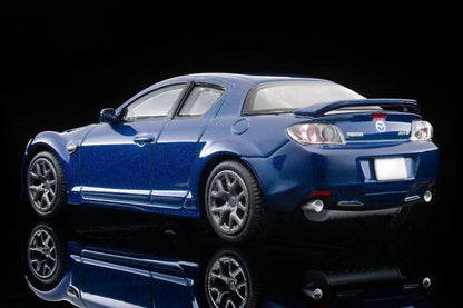 【2025年1月発売予定】 TLV 1/64 LV-N314b マツダ RX-8 TypeRS (紺) 2008年式