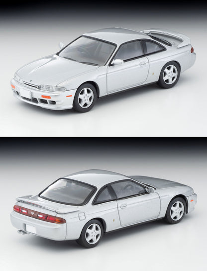 【2024年12月発売予定】 TLV 1/64 LV-N333b 日産シルビア K's エアロ 95年式 (銀)