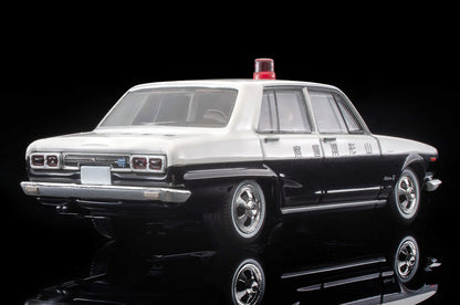 【2025年6月発売予定】 TLV 1/64 LV-214a 日産スカイライン 2000GT パトロールカー (山形県警察)71年式