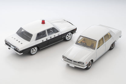 【2025年6月発売予定】 TLV 1/64 LV-214a 日産スカイライン 2000GT パトロールカー (山形県警察)71年式