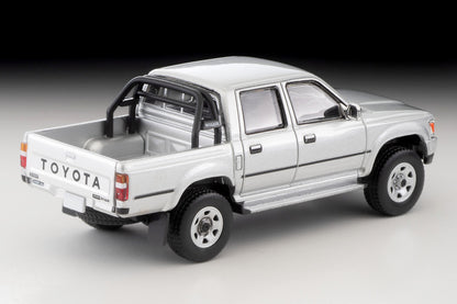 TLV 1/64 LV-N256c トヨタ ハイラックス4WD ピックアップ ダブルキャブ SSR(銀)91年式