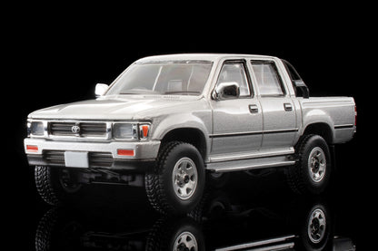 TLV 1/64 LV-N256c トヨタ ハイラックス4WD ピックアップ ダブルキャブ SSR(銀)91年式