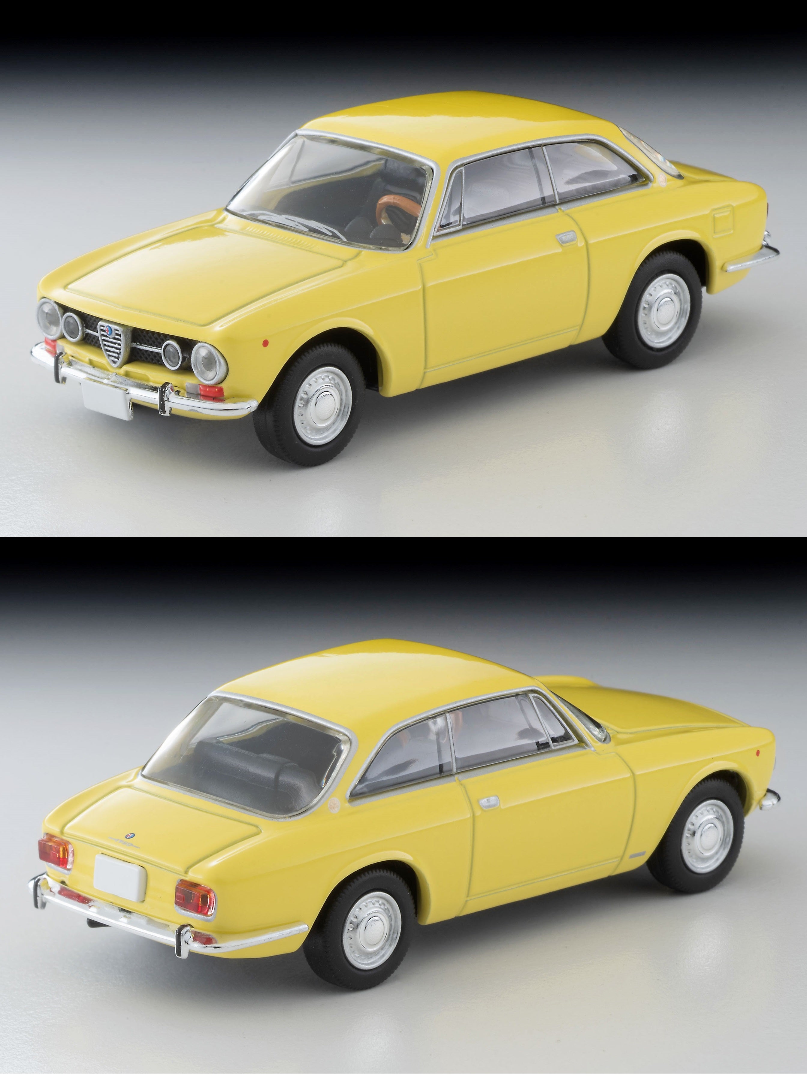 TLV 1/64 LV-155c アルファロメオ 1750GTV (黄) – Racing Models