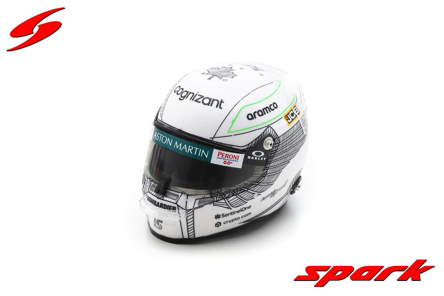 Spark 5HF128 1/5 Aston Martin Aramco Cognizant F1 Team - Lance Stroll - Japanese GP 2023