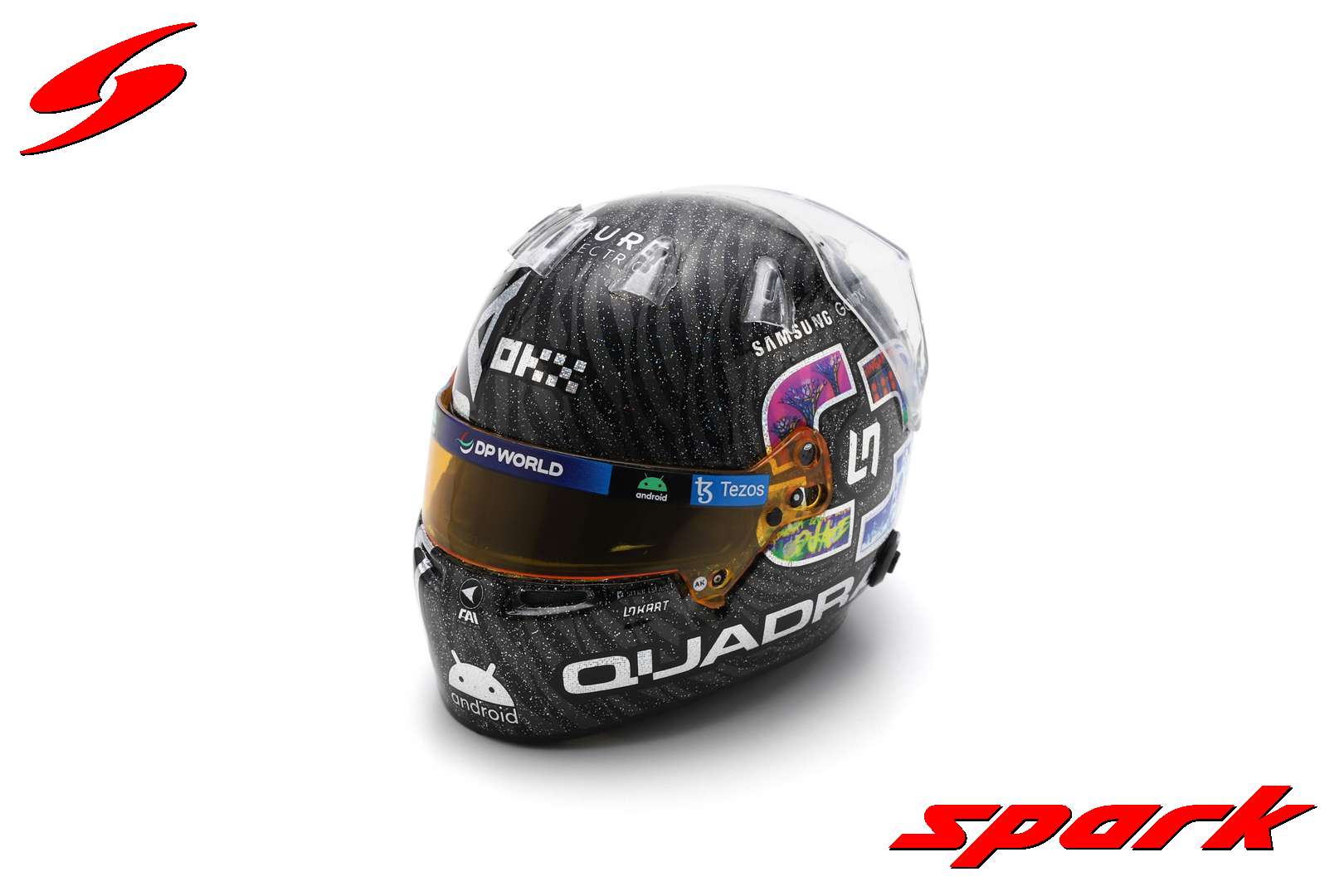 SPARK 1/5 ヘルメット PONOS NAKAJIMA 山本尚貴 24 【公式通販】