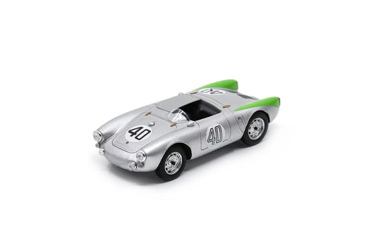 Spark S9709 1/43 Porsche 550 No.40 24H Le Mans 1954 R. von Frankenberg - H. 'Helm' Glöckler
