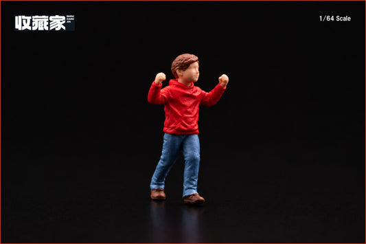 【2026年12月以降発売予定】 SHOUCANGJIA 64478B 1/64 Boy Wearing Red Figure