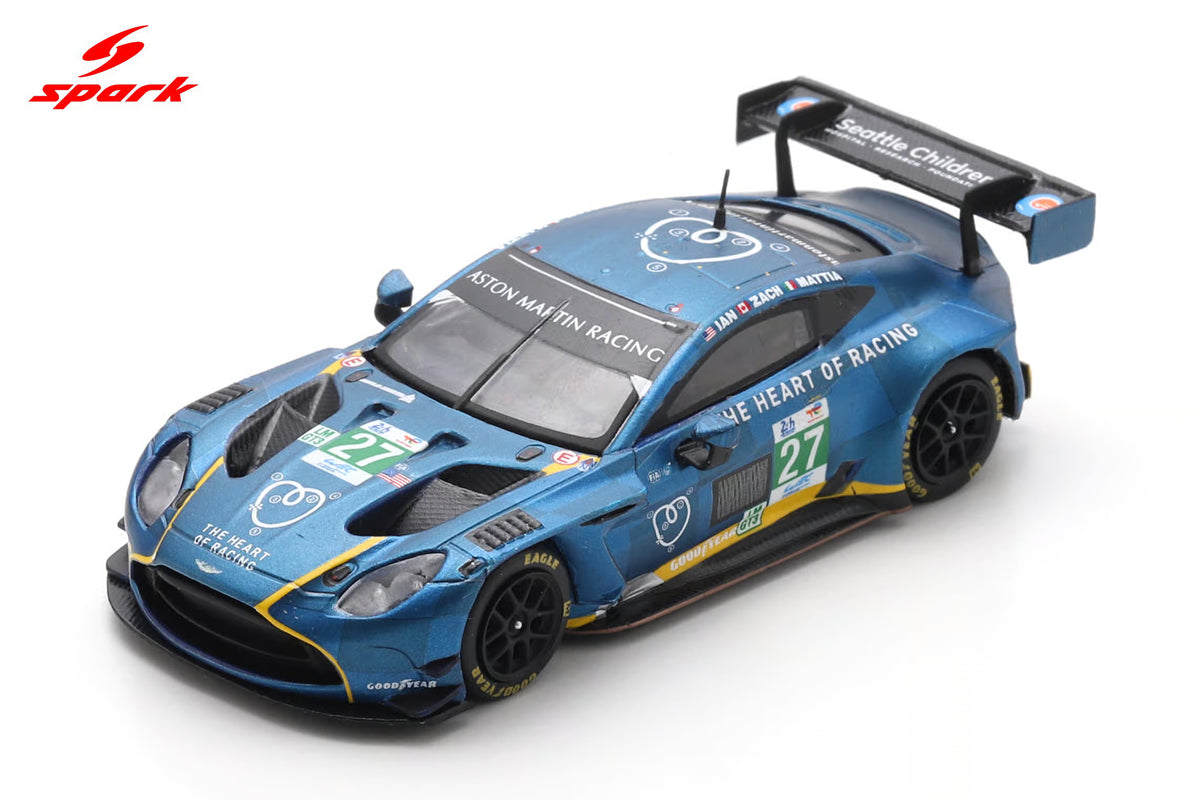 Spark 64S072 1/64 Aston Martin Vantage AMR LMGT3 No.27 HEART OF