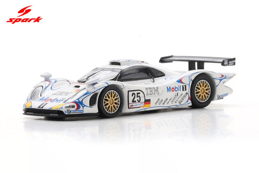 【2026年12月発売予定】 Spark 64S236 1/64 Porsche 911 GT1 No.25 2nd Le Mans 24H 1998 B. Wollek - J. Muller - U. Alzen