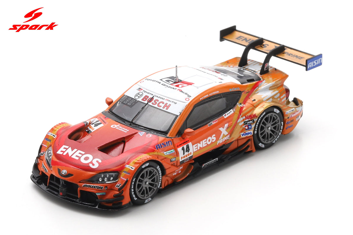 Spark 64SGT25014 1/64 ENEOS X PRIME GR Supra TGR TEAM ENEOS ROOKIE No.14 GT500 SUPER GT 2025 K. Oshima - N. Fukuzumi