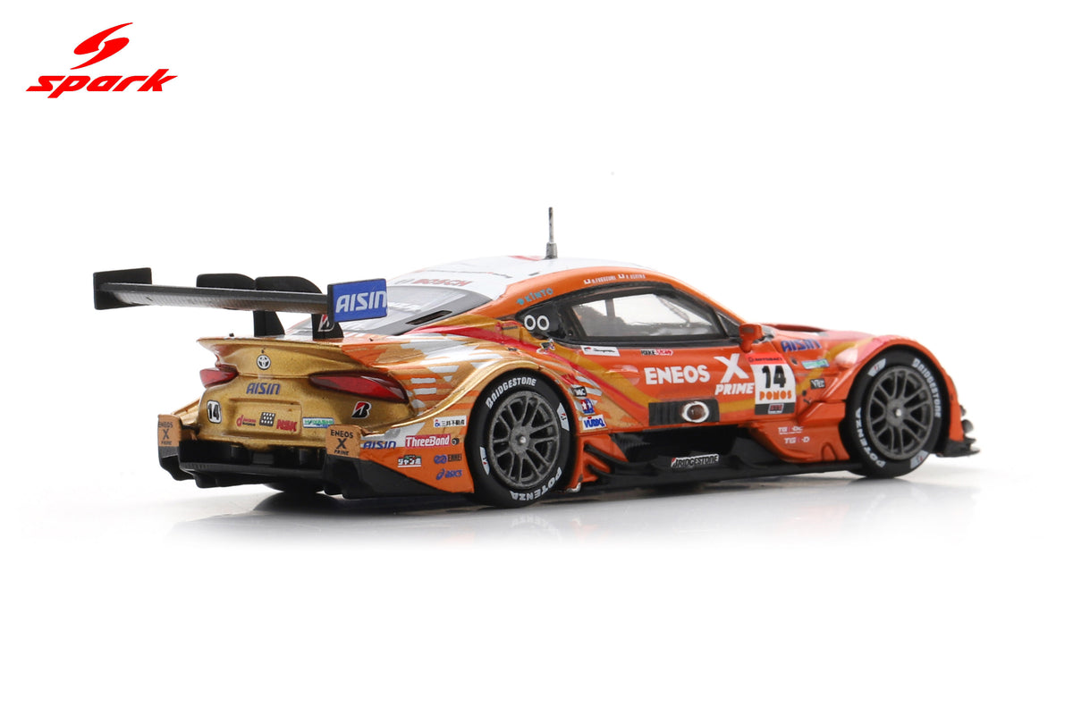 Spark 64SGT25014 1/64 ENEOS X PRIME GR Supra TGR TEAM ENEOS ROOKIE No.14 GT500 SUPER GT 2025 K. Oshima - N. Fukuzumi