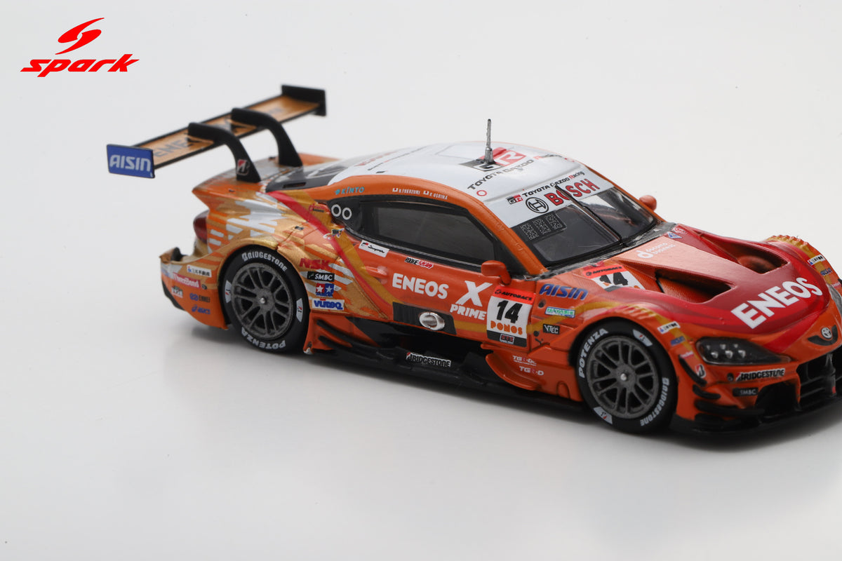 Spark 64SGT25014 1/64 ENEOS X PRIME GR Supra TGR TEAM ENEOS ROOKIE No.14 GT500 SUPER GT 2025 K. Oshima - N. Fukuzumi