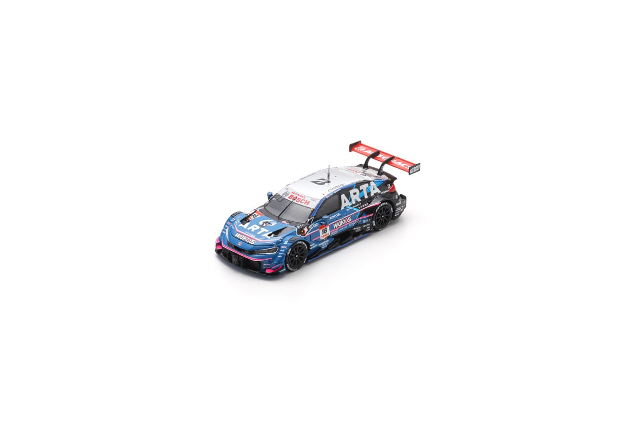 Spark 64SGT25016 1/64 ARTA MUGEN CIVIC TYPE R-GT No.16 ARTA GT500 SUPER GT 2025 H. Otsu - R. Sato