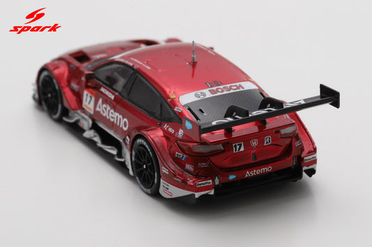 Spark 64SGT25017 1/64 Astemo CIVIC TYPE R-GT Astemo REAL RACING No.17 GT500 SUPER GT 2025 K. Tsukakoshi - S. Koide