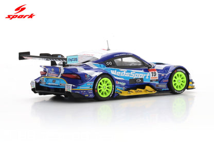 Spark 64SGT25019 1/64 WedsSport ADVAN GR Supra TGR TEAM WedsSport BANDOH No.19 GT500 SUPER GT 2025 Y. Kunimoto - S. Sakaguchi