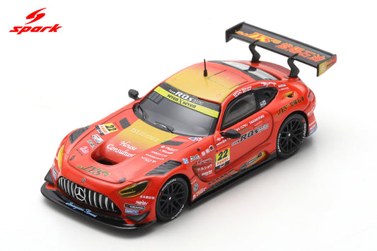 Spark 64SGT25022 1/64 R'Qs AMG GT3 R'Qs MOTOR SPORTS No.22 GT300 SUPER GT 2025 M. Kano - Y.Shoji