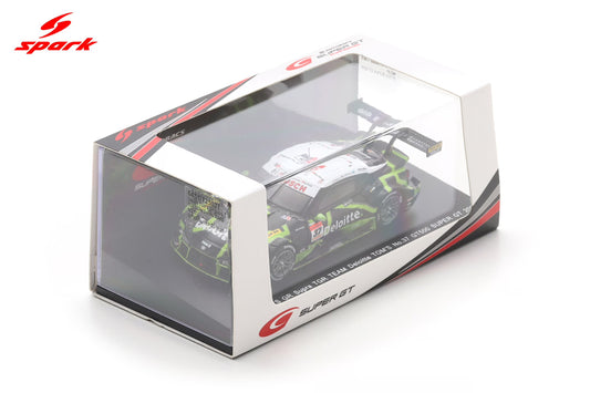 Spark 64SGT25037 1/64 Deloitte TOM'S GR Supra TGR TEAM Deloitte TOM'S No.37 GT500 SUPER GT 2025 U. Sasahara - G. Alesi