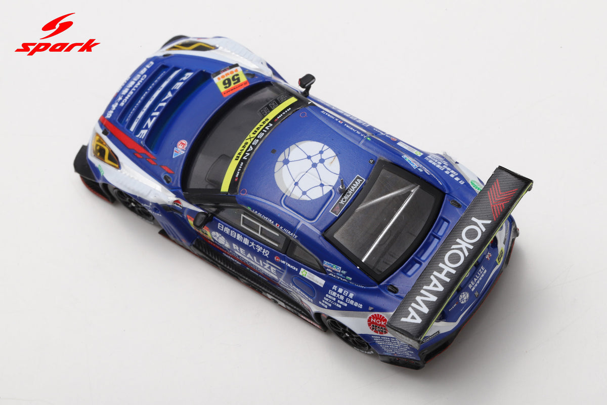 Spark 64SGT25056 1/64 REALIZE NISSAN MECHANIC CHALLENGE GT-R KONDO RACING No.56 GT300 SUPER GT 2025 J-Paulo Oliveira - K. Hirate