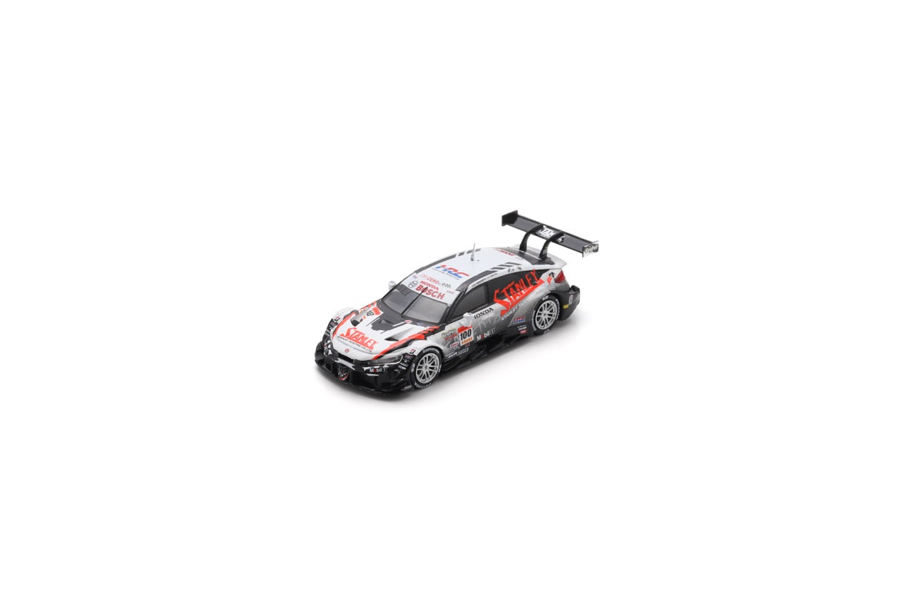 Spark 64SGT25100 1/64 STANLEY CIVIC TYPE R-GT STANLEY TEAM KUNIMITSU No.100 GT500 SUPER GT 2025 N. Yamamoto - T. Makino
