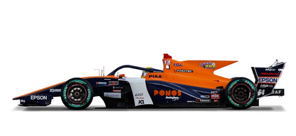 【2024年8月以降順次発売予定】64 山本 尚貴 Naoki Yamamoto PONOS NAKAJIMA RACING SUPER FORMULA  2024 SF23 Spark SFJ042 1/43