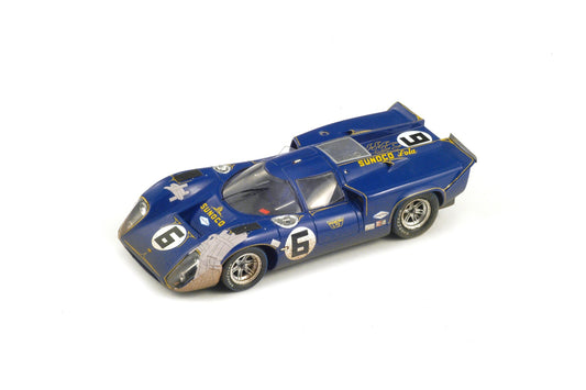 【2023年10月発売予定】 Spark 18DA69 1/18 Lola T70 MK3 No.6 Winner Daytona 24H 1969
M. Donohue - C. Parsons