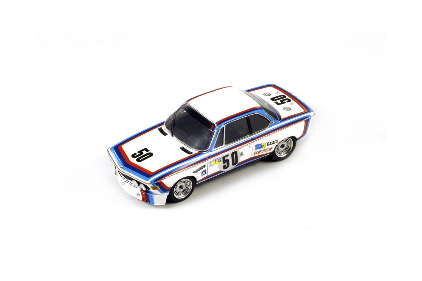 【2024年6月発売予定】 Spark 18S858 1/18 BMW 3.0 CSL No.50 24H Le Mans 1973C. Amon - H-J. Stuck
