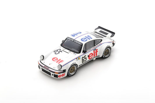 Spark 18S863 1/18 Porsche 934 No.65 19th 24H Le Mans 1976B. Wollek - D. Pironi - M-C "BEAUMONT"