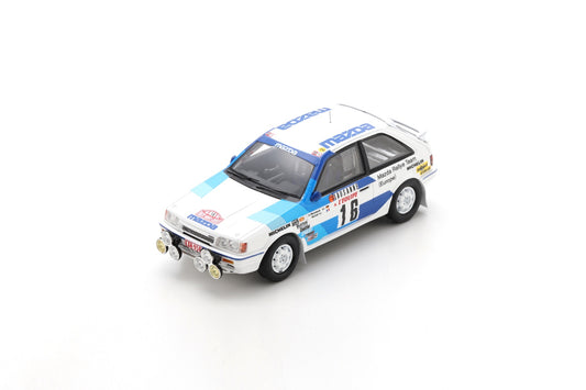 Spark S6231 1/43 Mazda 323 No.16 Mazda Rally Team Europe Rally Monte Carlo 1986A. Warmbold - "Biche"