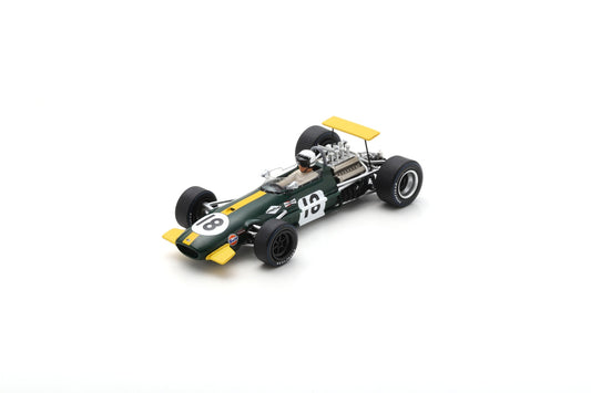 【2023年11月発売予定】 Spark S8311 1/43 Brabham BT26 No.18 Belgium 1968
Jack Brabham