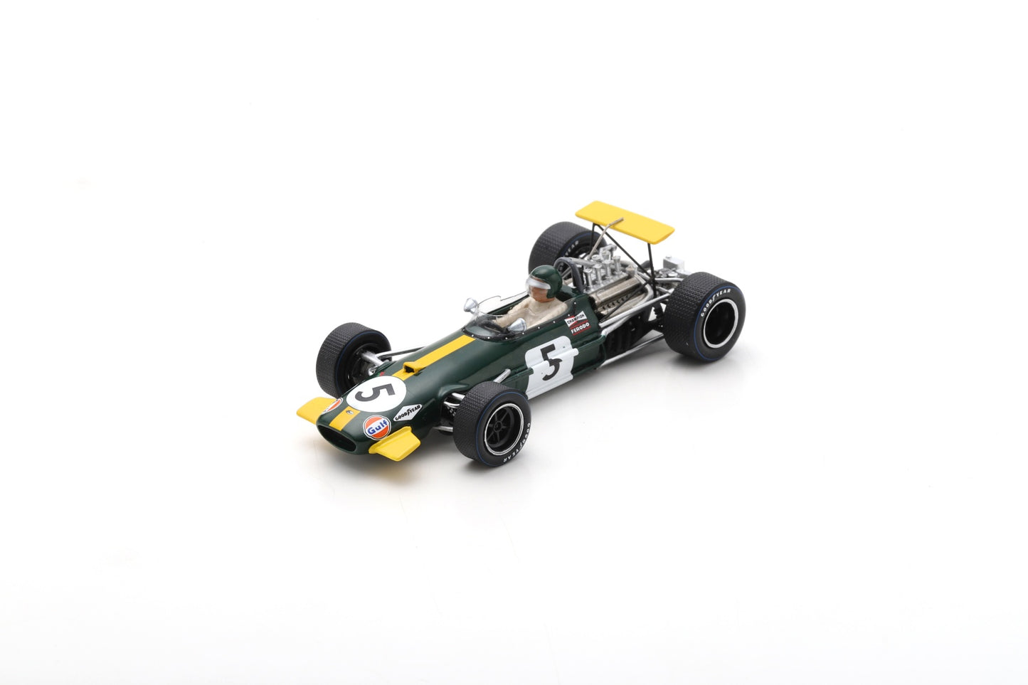 【2023年10月発売予定】 Spark S8312 1/43 Brabham BT26 No.5 3rd German GP 1968
Jochen Rindt