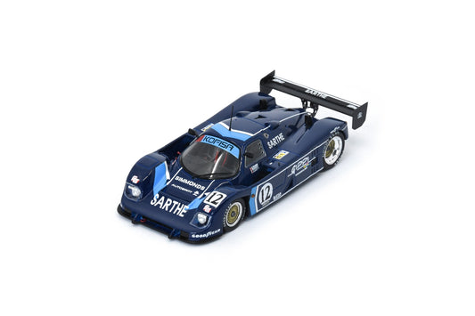 Spark S3533 1/43 Cougar C 24 S No.12 24H Le Mans 1990B. Thuner – A. Ianetta – P. Pessiot
