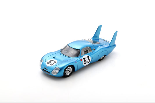 【2024年3月発売予定】 Spark S4599 1/43 CD No.53 24H Le Mans 1967A. Guillaudin - A. Bertaud