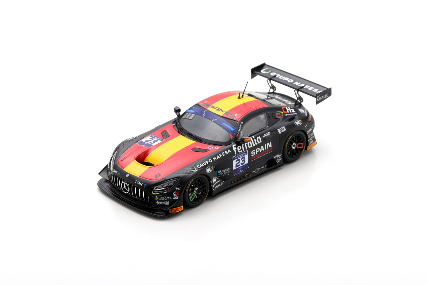 Spark S6329 1/43 Team Spain - Mercedes-AMG GT3 No.23 FIA Motorsport Games GT Sprint Cup Paul Ricard 2022  Daniel Juncadella