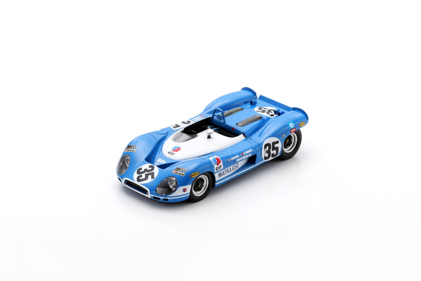 【2024年2月発売予定】 Spark US307 1/43 Matra MS650 No.35 12H Sebring 1970 D. Gurney - F. Cevert