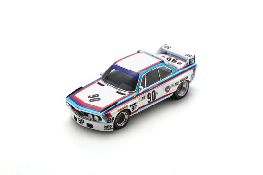Spark S1558 1/43 BMW 3.0 CSL No.90 24H Le Mans 1975J-C. Aubriet - "Depnic"