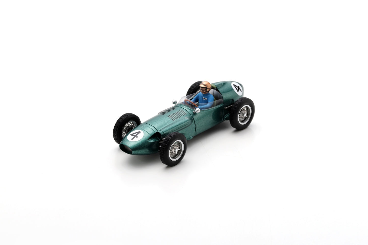 【2024年3月発売予定】 Spark S8136 1/43 Aston Martin DBR4 No.4 British GP 1959Carroll Shelby