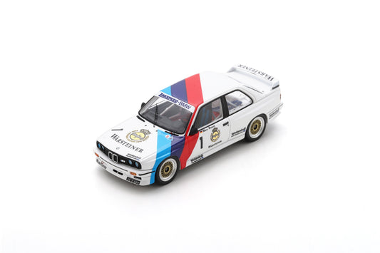 Spark SG609 1/43 BMW E30 M3 No.1 Zakspeed 1st Zolder DTM 1987Marc Hessel