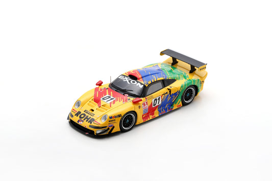 【2024年3月発売予定】 Spark US211 1/43 Porsche 911 GT1 No.01 Rohr Motorsport Winner Las Vegas 1997A. Pilgrim – A. McNish