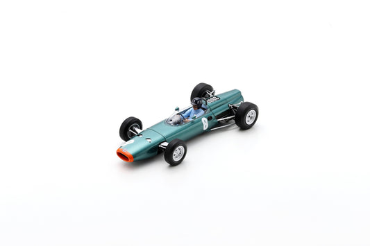 【2024年3月発売予定】 Spark 18S713 1/18 BRM P261 No.8 Winner Monaco GP 1964
Graham Hill