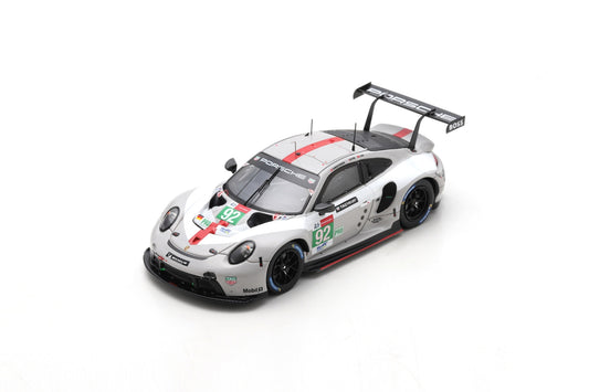 【2024年4月発売予定】 Spark 18S717 1/18 Porsche 911 RSR-19 No.92 Porsche GT Team 3rd LMGTE Pro class 24H Le Mans 2021K. Estre - M. Christensen - N. Jani