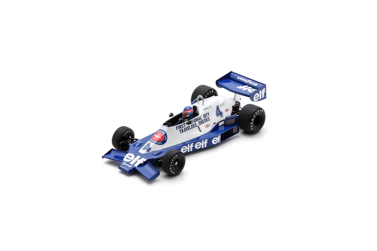 【2024年3月発売予定】 Spark 18S720 1/18 Tyrrell 008 No.4 Winner Monaco GP 1978
Patrick Depailler
