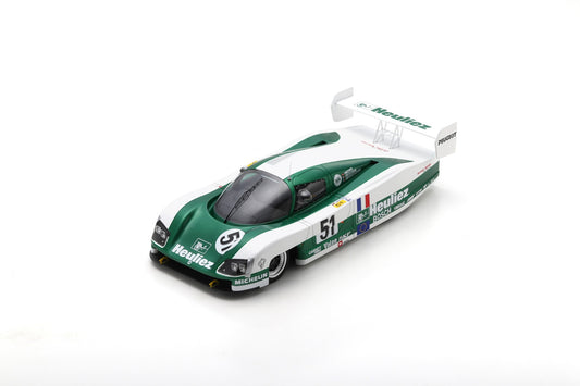 【2024年3月発売予定】 Spark 18S844 1/18 WM P88 Peugeot No.51 24H Le Mans 1988 - 405km/h
C. Haldi - R. Dorchy - J-D. Raulet