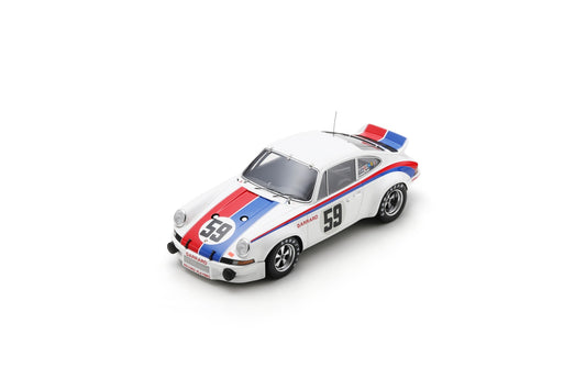 【2024年6月以降発売予定】  Spark  18DA73  1/18  Porsche 911 Carrera RSR No.59 Winner 24H Daytona 1973 P. Gregg - H. Haywood