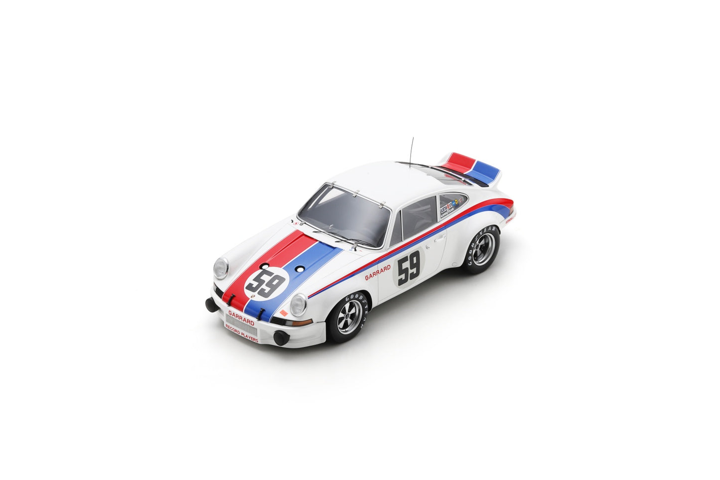 【2024年10月以降発売予定】  Spark  18DA73  1/18  Porsche 911 Carrera RSR No.59 Winner 24H Daytona 1973 P. Gregg - H. Haywood