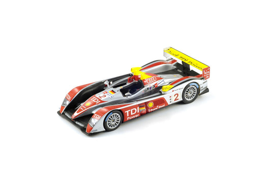 【2024年6月以降】  Spark  18LM08  1/18  Audi R10 TDI No.2 Winner 24H Le Mans 2008 A. McNish - R. Capello - T. Kristensen