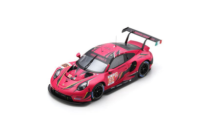 【2024年6月以降発売予定】 Spark 12S045 1/12 Porsche 911 RSR - 19 No.85 IRON DAMES Le Mans 24H 2023 S. Bovy - M. Gatting - R. Frey