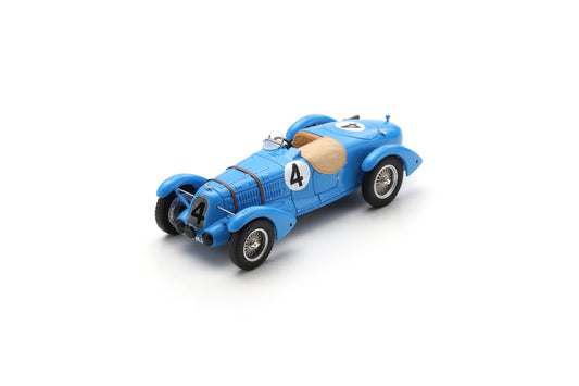 【2024年6月以降発売予定】 Spark S2733 1/43 Talbot T 150C No.4 Le Mans 24H 1938 R.Carrière - R. Le Bègue